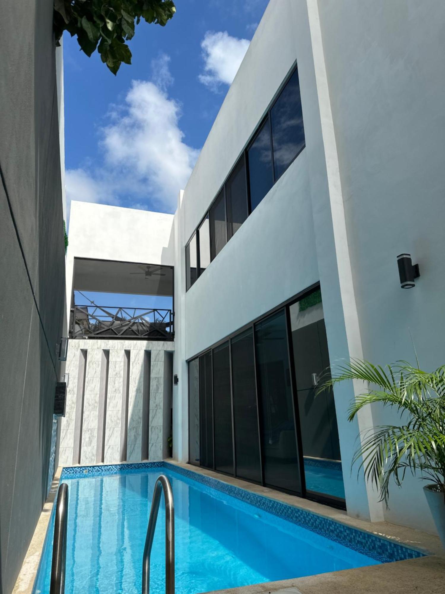Ferienwohnung Oasis Urban Retreat Cancún Exterior foto